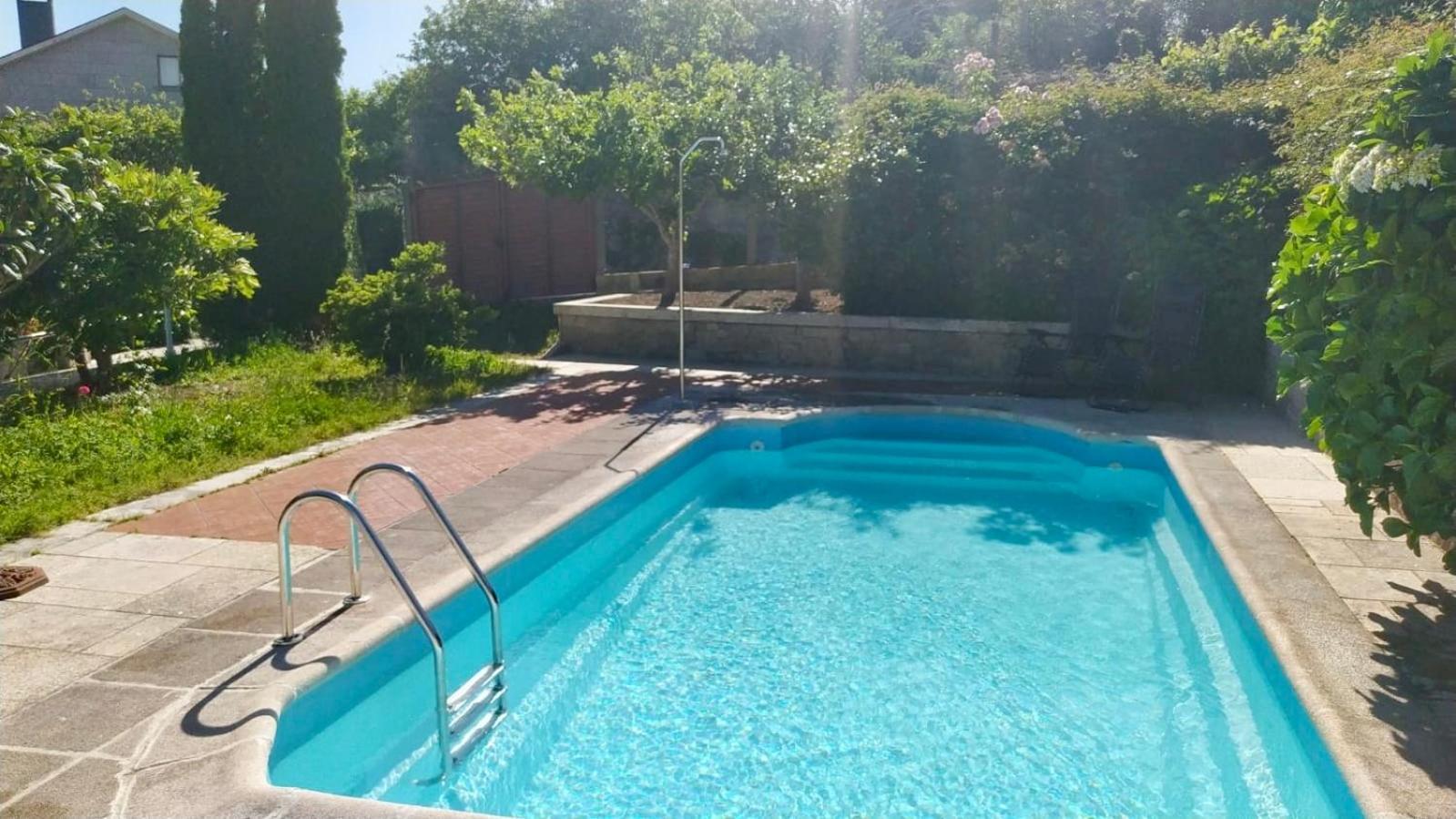Apartamento Con Jardin Y Piscina Temporada Verano Privados Samieira Exterior photo